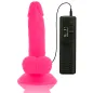 Preview: Flexibler Vibrierender Dildo 17cm Rosa – Diversia