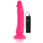 Preview: Flexibler Vibrierender Dildo 21cm Rosa | Diversia