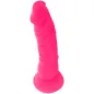 Preview: Flexibler Vibrierender Dildo 21cm Rosa – Diversia