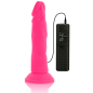 Preview: Flexibler Dildo Mit Vibration 23cm Rosa | Diversia