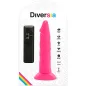 Preview: Flexibler Dildo Mit Vibration 23cm Rosa – Diversia