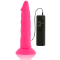Preview: Flexibler Dildo Mit Vibration 23cm Rosa | Diversia