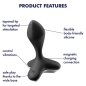 Preview: Game Changer Plug Vibrator Schwarz | Satisfyer