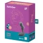 Preview: Deep Diver Vibrating Plug App Grey – Satisfyer