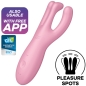 Preview: Threesome 4 Vibrator App Pink | Satisfyer