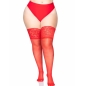 Preview: Stay Ups Transparente Oberschenkel PlusSize | Leg Avenue
