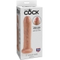 Preview: Realistischer Dildo Uncut Fleischfarben 21cm | King Cock