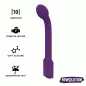 Preview: Lila Vibrator mit 10 Vibrationsmodi, starkem Motor, weichem Silikon, wasserdicht IPX7, Marke Rewolultion.