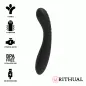 Preview: Black, flexible vibrator with 10 vibration modes, powerful motor, BPA-free, USB rechargeable.