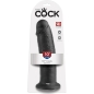 Preview: 10" Dildo Schwarz 25cm | King Cock