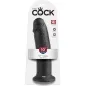Preview: 10" Dildo Schwarz 25cm – King Cock