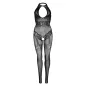 Preview: Seamless Fishnet Bodystocking Os Black – Leg Avenue