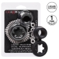 Preview: Alpha Dual Magnum Ring Schwarz | Calex