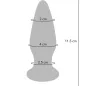 Preview: Buttocks - Der Schimmernde Glas Buttplug – Toyjoy
