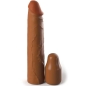 Preview: Pipedreams Hülse 20,32cm + 5,00cm Zoll Stecker Karamell | Fantasy X Tensions