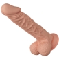 Preview: Buraq Realistischer Und Flexibler Dildo 24cm Fleischfarben | Baile