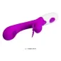 Preview: Rabbit Vibrator Moth Leckend & Vibrierend Lila | Pretty Love