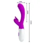 Preview: Rabbit Vibrator Moth Leckend & Vibrierend Lila | Pretty Love