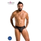 Preview: 030 Offener Slip Tom Schwarz L/XL | Passion