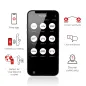 Preview: Oslo Rabbit Vibrator & Rotation Pink App | Oninder