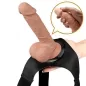 Preview: Universal Harness Mit Dildo Jerry 21,8cm Natur – Pretty Love