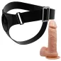 Preview: Universal Harness Mit Dildo Tom 20cm Natur – Pretty Love