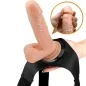 Preview: Universal Harness Mit Dildo Tom 20cm Natur – Pretty Love