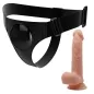 Preview: Universal Harness Mit Dildo Kevin 19cm Natur – Pretty Love