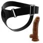 Preview: Universal Harness Mit Dildo Micheal 20cm Schwarz – Pretty Love