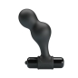 Preview: Vibrierender Analplug Aus Silikon Schwarz | Mr Play