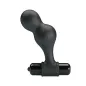 Preview: Vibrierender Analplug Aus Silikon Schwarz – Mr Play