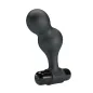 Preview: Vibrierender Analplug Aus Silikon Schwarz – Mr Play