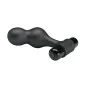 Preview: Vibrierender Analplug Aus Silikon Schwarz – Mr Play