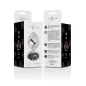 Preview: Analplug Aus Aluminium Mit Schwarzem Glas S – Intense