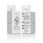 Preview: Aluminium Analstecker Mit Silbernem Glas S – Intense