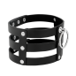 Preview: Veganes Lederhalsband Im Fetisch Stil | Coquette Chic Desire