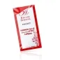 Preview: Rotes Sachet mit der Aufschrift "Extase Sensuel Pocket, FEROMON Hot oil Attraction EFFECT Lollipop".