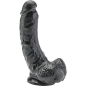 Preview: Dildo 20,5cm Mit Hoden Schwarz | Get Real