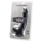 Preview: Dildo 20,5cm Mit Hoden Schwarz | Get Real