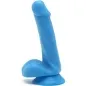 Preview: Get Real - Happy Dicks Dildo 12cm Blau