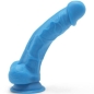 Preview: Happy Dicks 19cm Mit Bällen Blau | Get Real