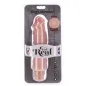 Preview: Dual Density Big Vibrator 20,5cm Hautfarben | Get Real