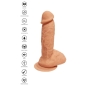 Preview: Vibrierender Silikondildo Hautfarben | Get Real