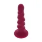 Preview: Ribbed Dong 12cm Rot – Get Real