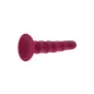 Preview: Ribbed Dong 12cm Rot – Get Real