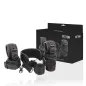 Preview: Black restraints with buckles and straps in front of a package labeled "Fetish Submissive".