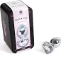 Preview: Metal Butt Plug Clear Crystal Heart 7cm – Secret Play