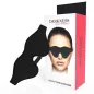 Preview: Schwarze Augenmaske vor Verpackung mit Bild einer Frau, die die Maske trägt. Text: "Darkness, Black Stylish Blind Mask".