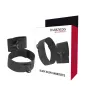 Preview: Black nylon handcuffs in front of a package labeled "Darkness - Welcome to the Pleasure".