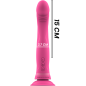 Preview: Michelangelo Dildo Silikonvibrator Rosa | Intense